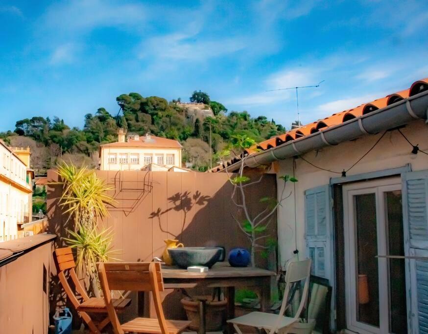 Ferienwohnung Duplex, Jacuzzi, Terrasse Sur Les Toits Nizza Exterior foto