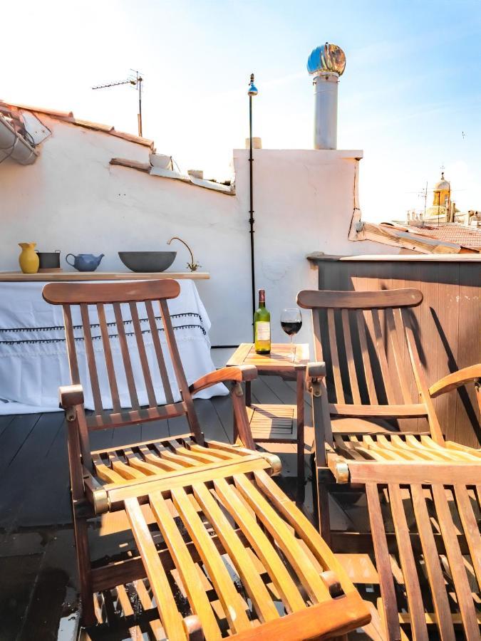 Ferienwohnung Duplex, Jacuzzi, Terrasse Sur Les Toits Nizza Exterior foto