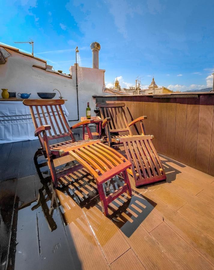 Ferienwohnung Duplex, Jacuzzi, Terrasse Sur Les Toits Nizza Exterior foto